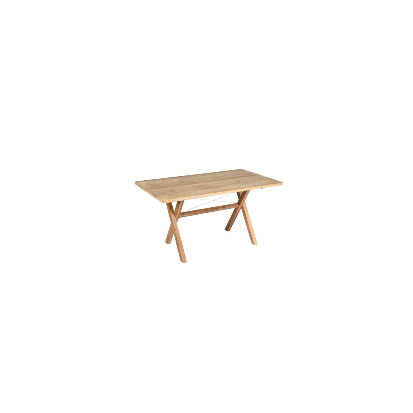 Cross Tisch 80 x 80 cm Teak