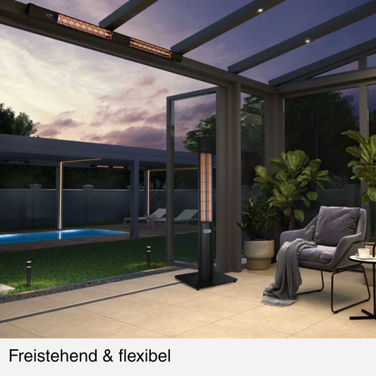 Heizstrahler Heat Tower Carbon