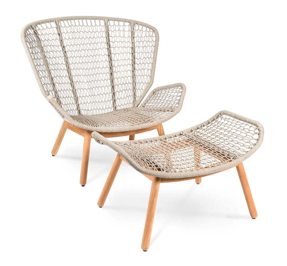 Wing light Hocker als Beistelltisch