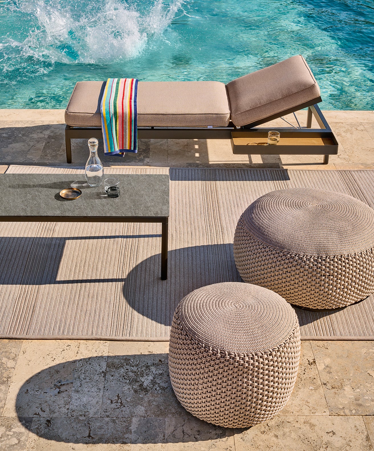 Pouf für Indoor und Outdoor