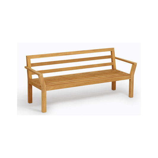 NEW HAMPTON Bank mit Armlehnen - Teak massiv