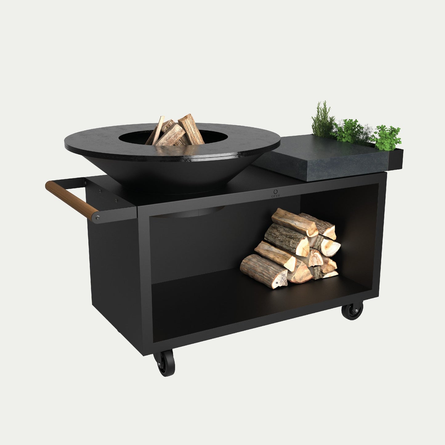 OFYR Island+ PRO Ceramic Dark Grey 100 Black – freigestellt