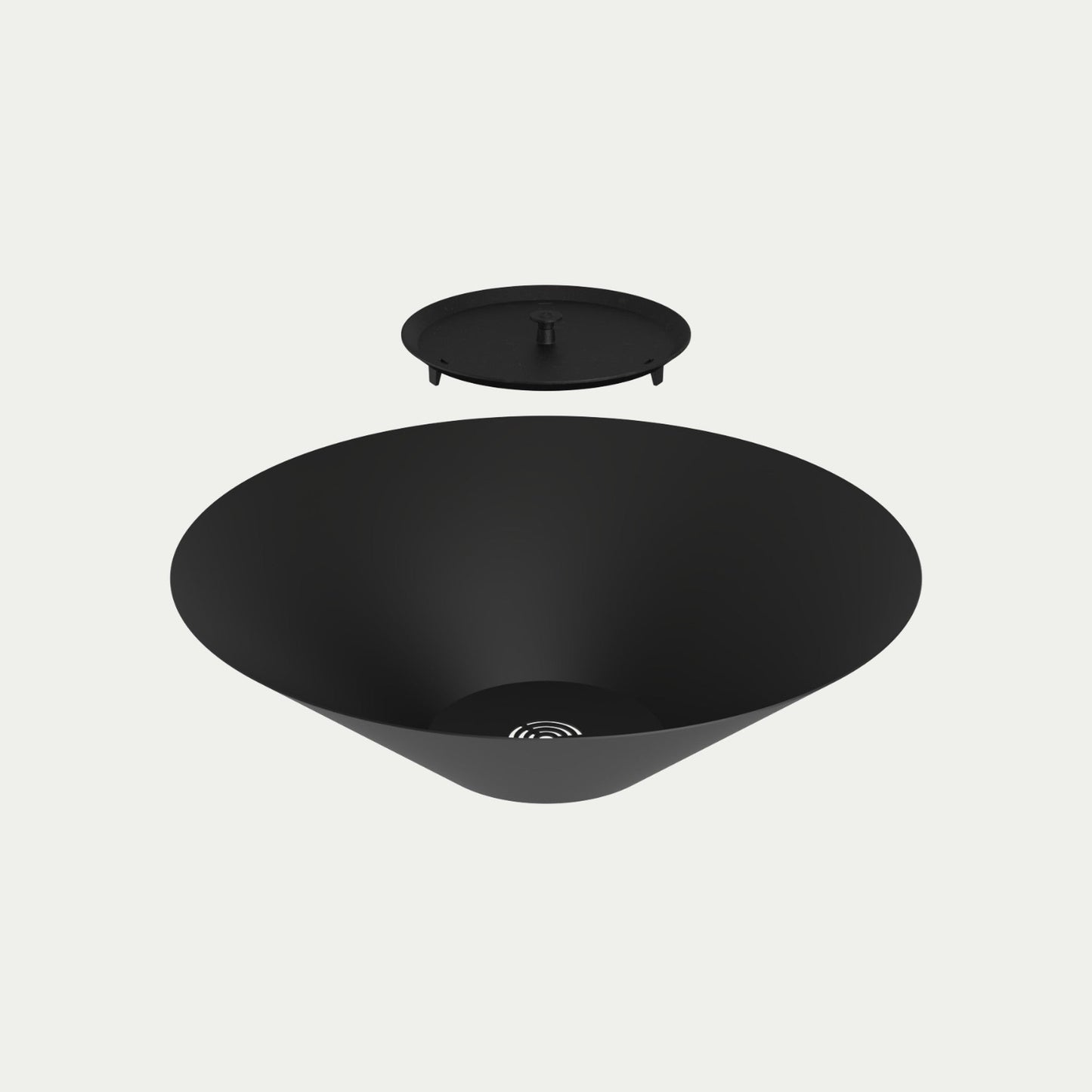 OFYR Spun Cone & Airflow Plate Kit 100 Black – freigestellt