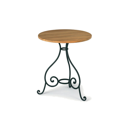 CLASSIC schmiedeeiserner Tisch – traditionelles Handwerk & edles Teakholz