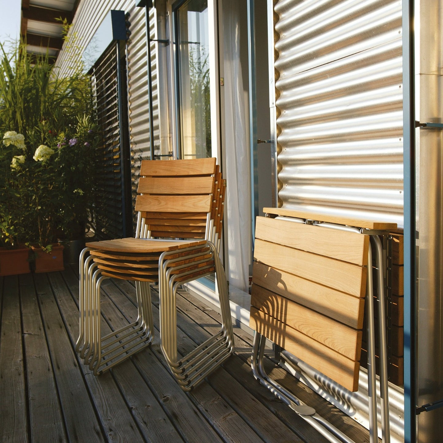 Balcony Stuhl Teak
