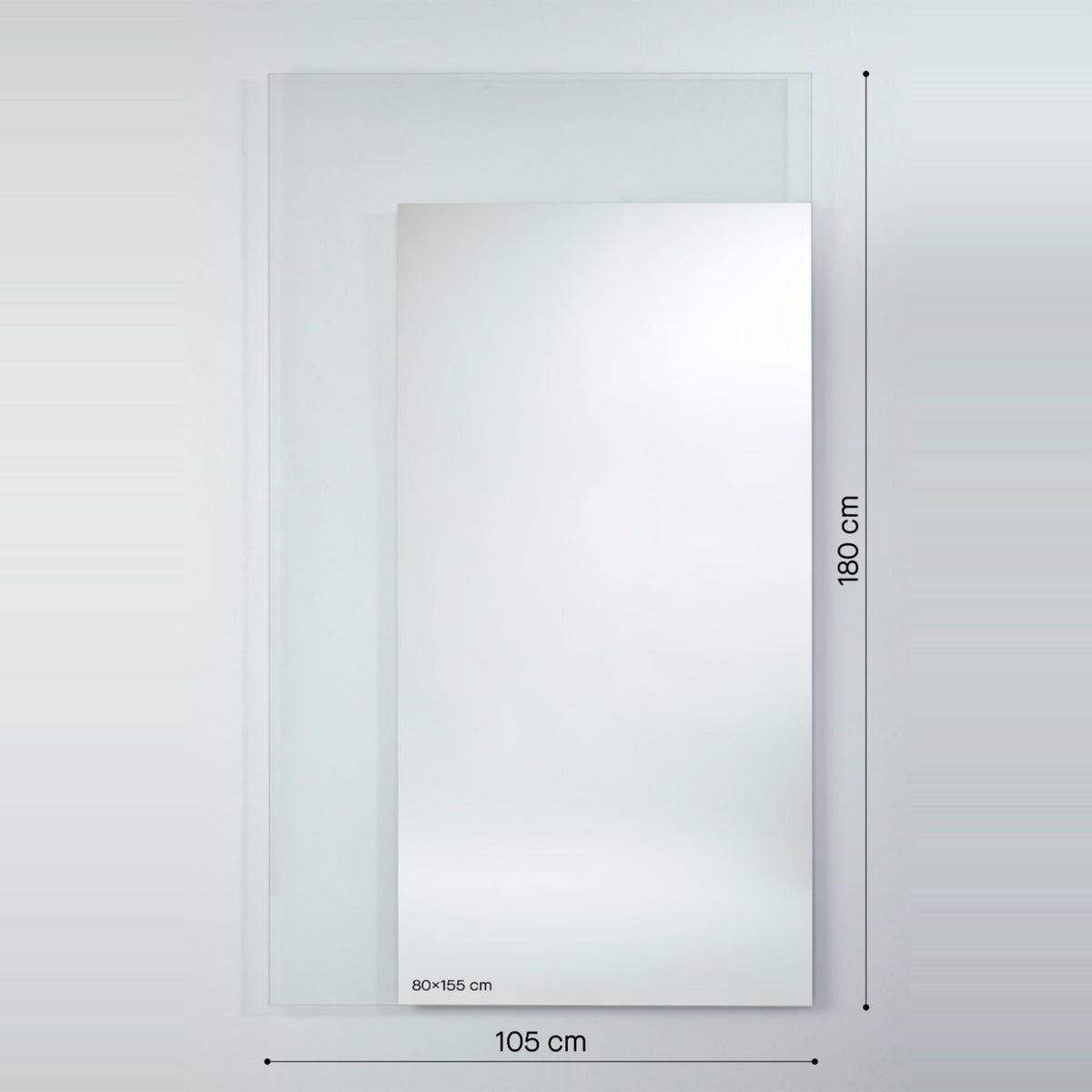 Designspiegel Void Maßzeichnung