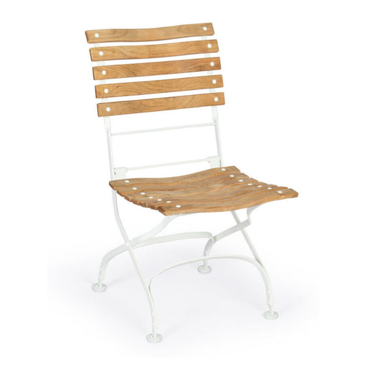 CLASSIC Gartenstuhl geschwungene Belattung