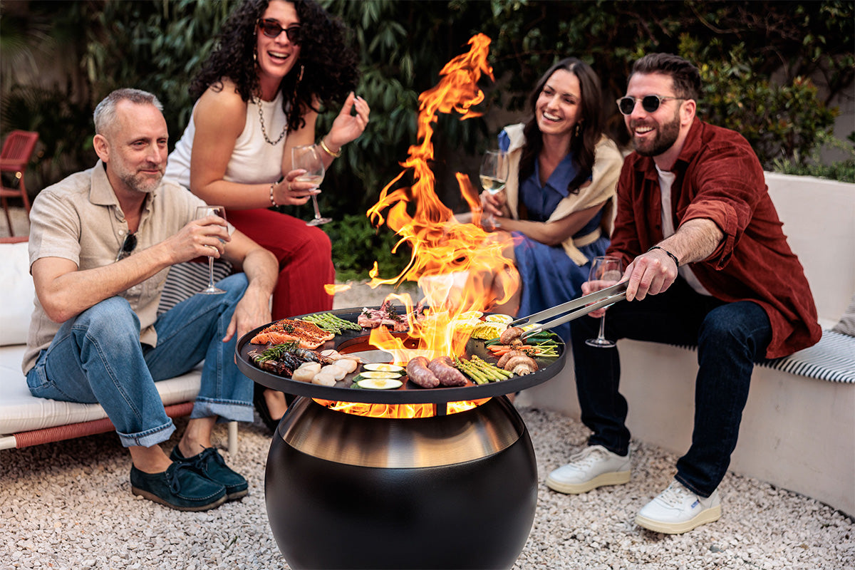 hoefats Grillzubehoer im Einsatz