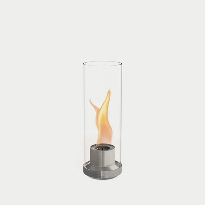 höfats DANCE 900 Tischfeuer Silber mit Flamme