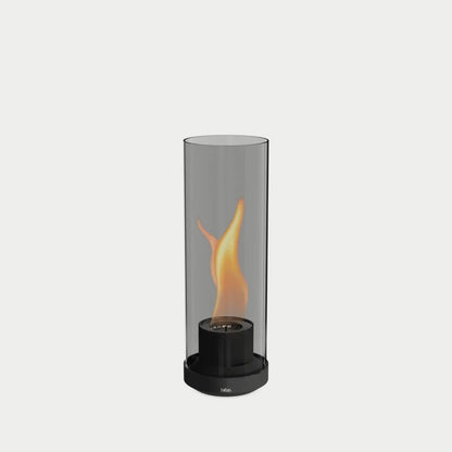 höfats DANCE 900 Tischfeuer All Black mit Flamme
