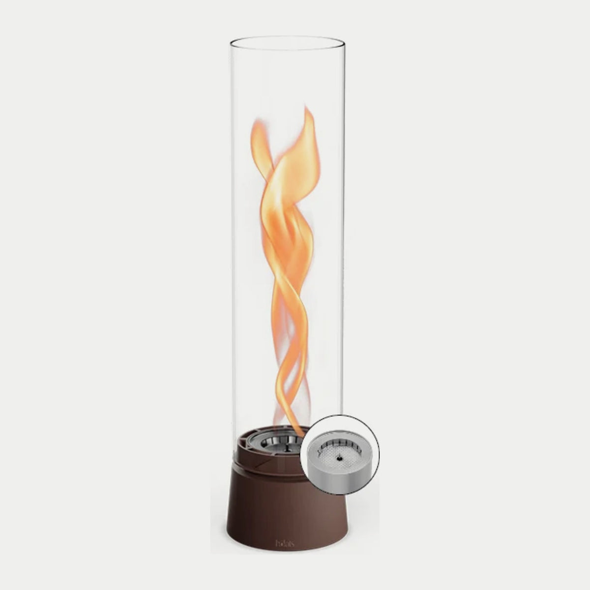 höfats SPIN air 1200 Tischfeuer rostbraun