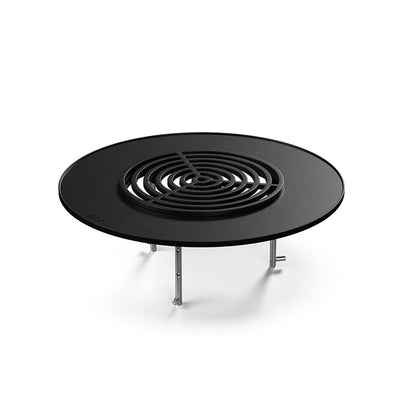 Höfats Sear & Warm Set für MOON 55 – Gusseisen-Sear-Grate mit Warmhaltering