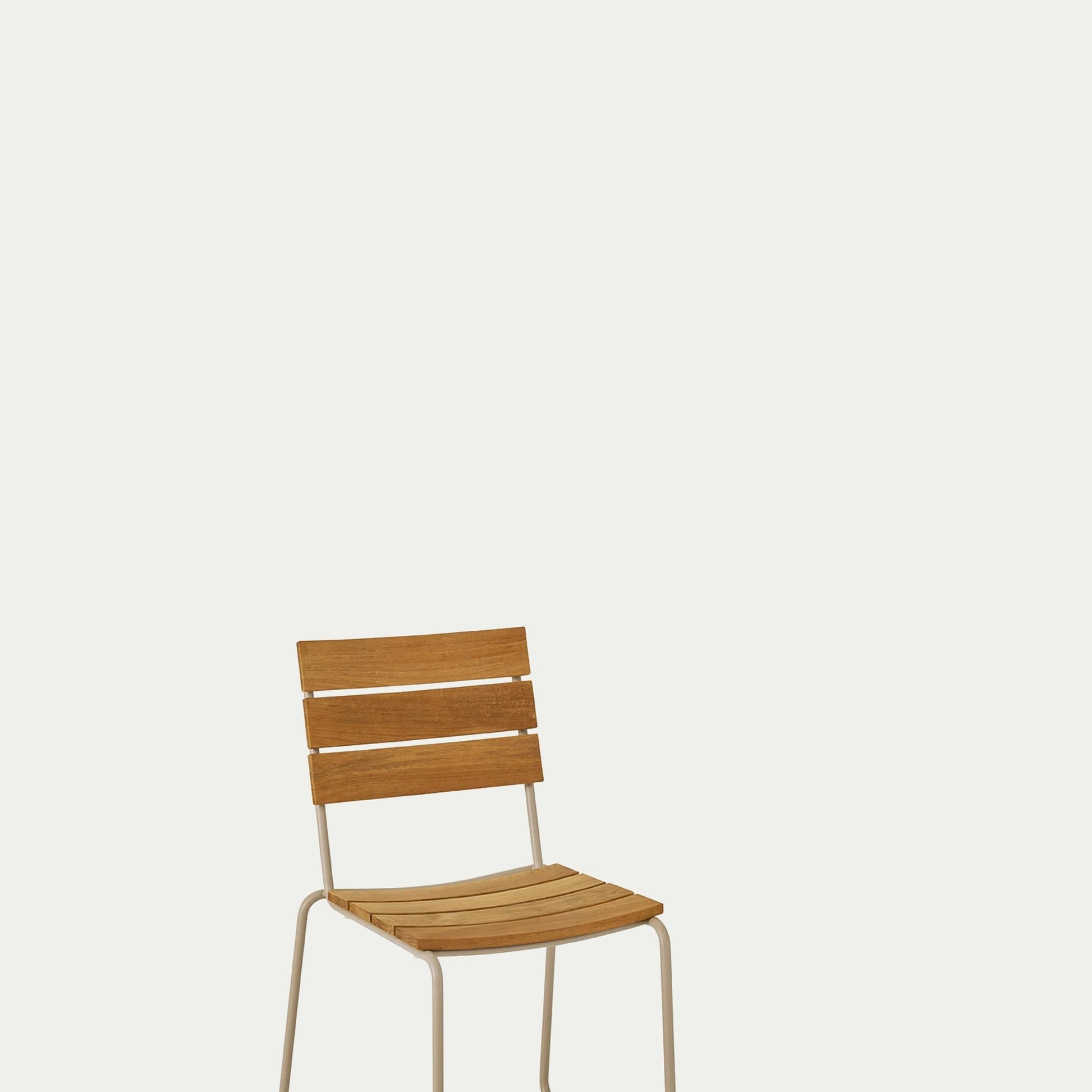 Weishäupl Balcony Stuhl Perlbeige freigestellt