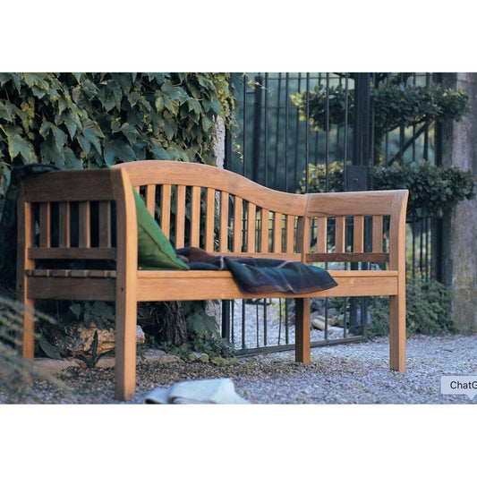 Viktorian Bank Teak 2 Größen