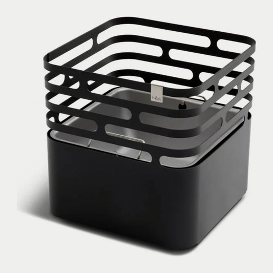 höfats CUBE Feuerkorb schwarz