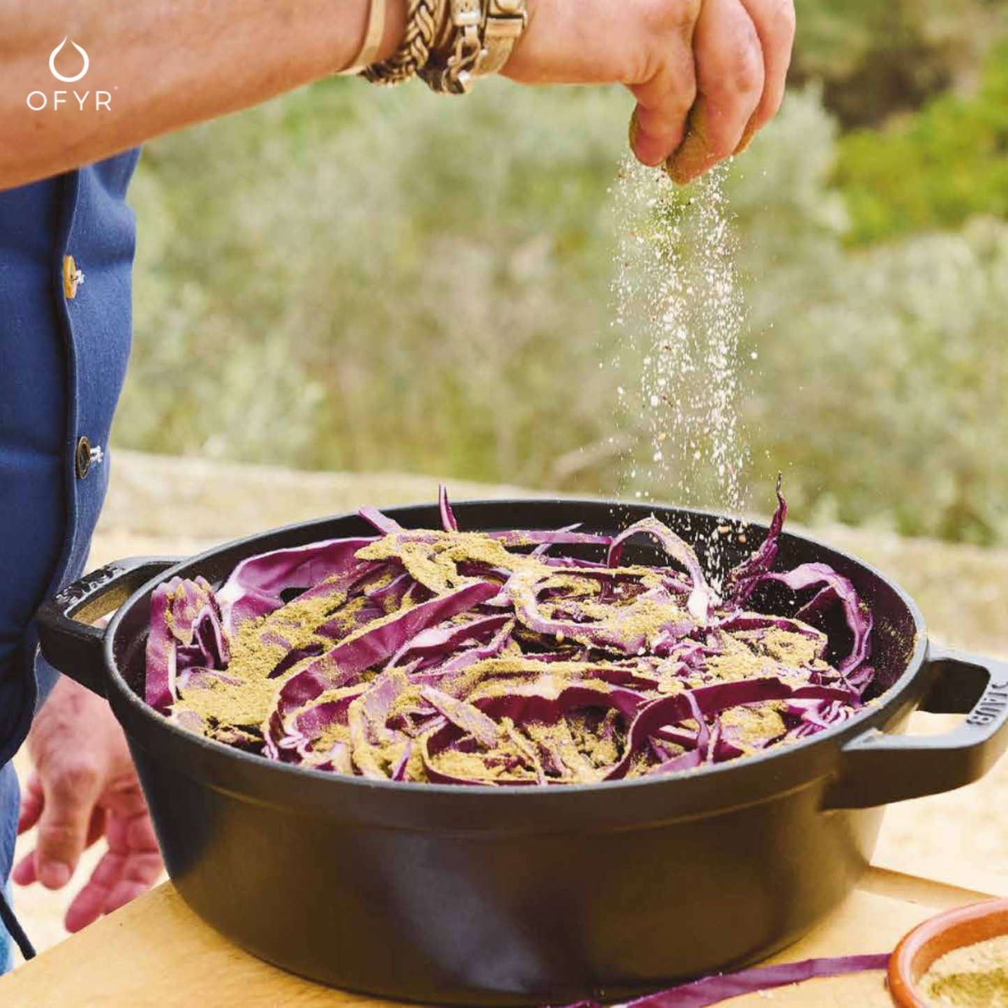 OFYR Gusseisenkasserollen Set für aromaintensives Outdoor Cooking