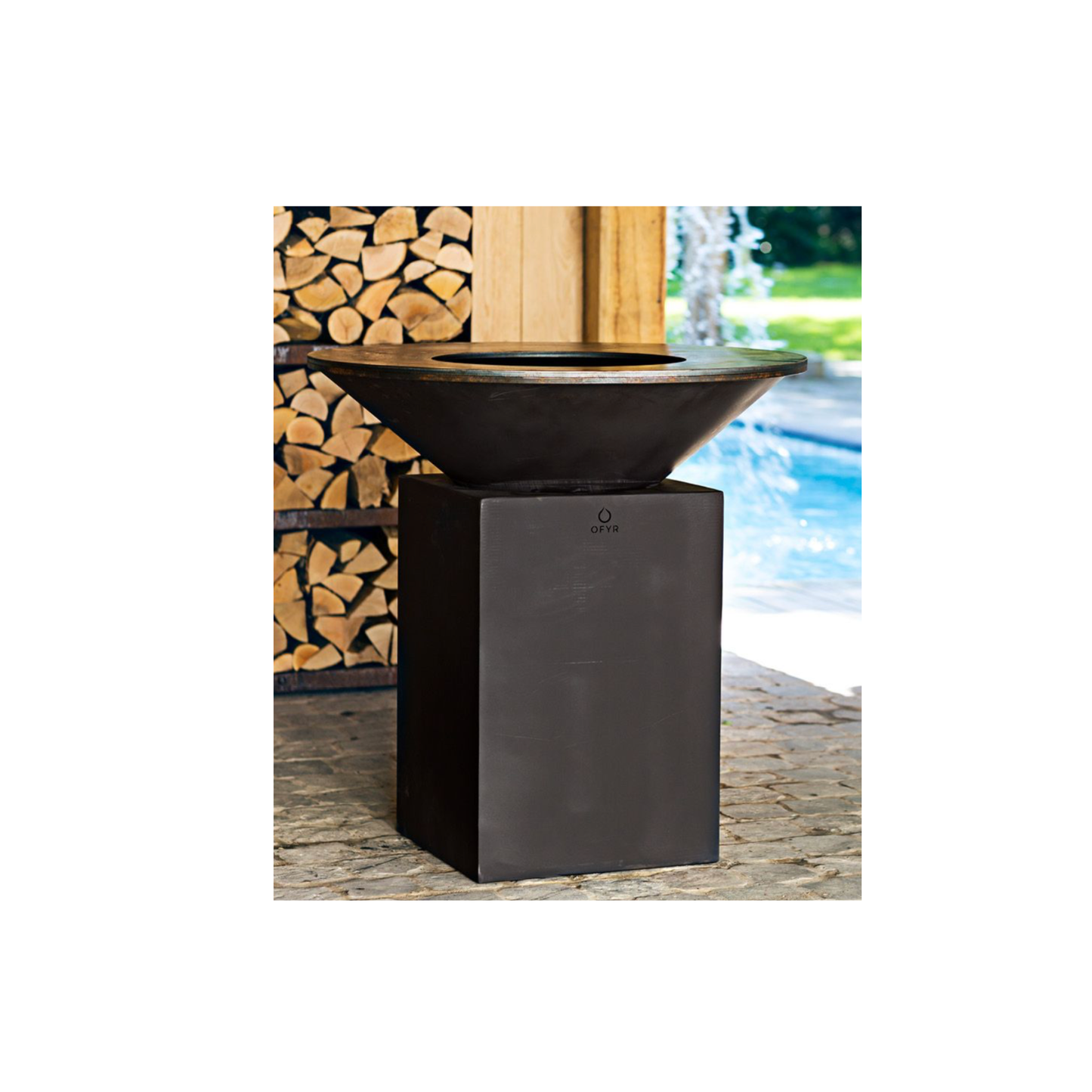 OFYR Classic 100 – ikonischer Feuergrill für große Runden bis zu 20 Personen in Corten oder Schwarz