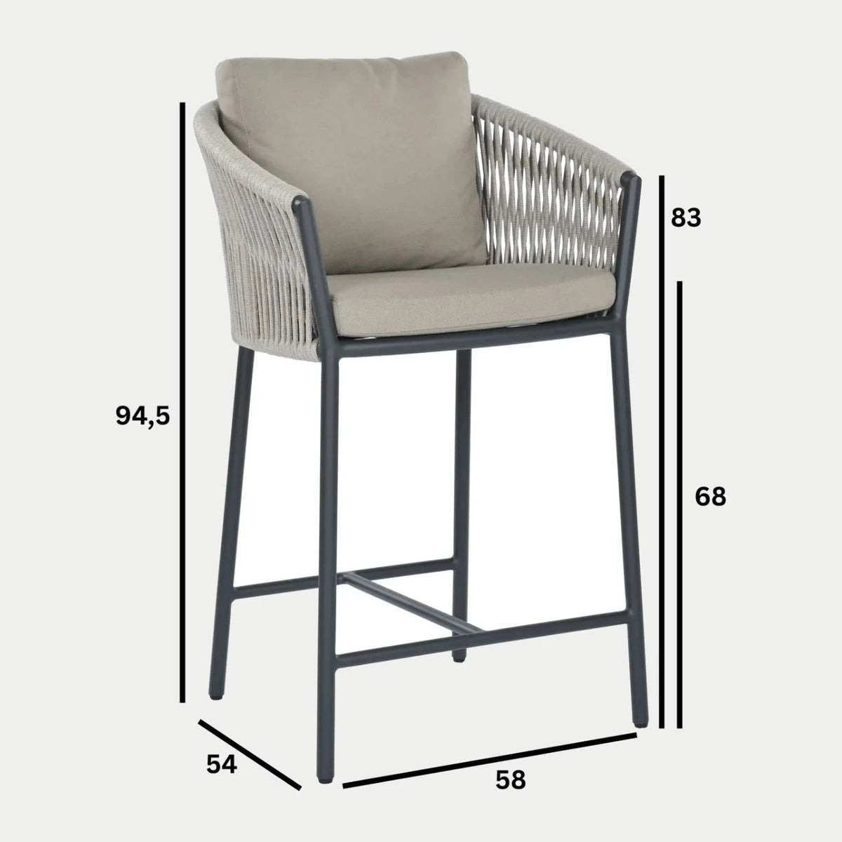 Cosmo High Dining Sessel