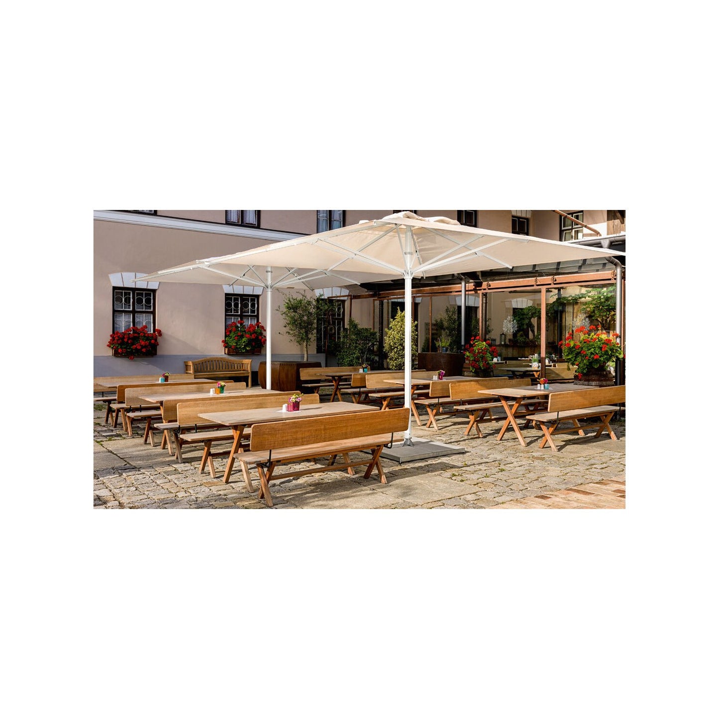 Cross Tisch 140 x 80 cm Teak