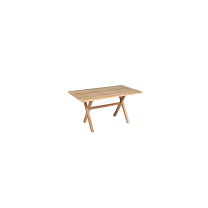 Cross Tisch 80 x 80 cm Teak