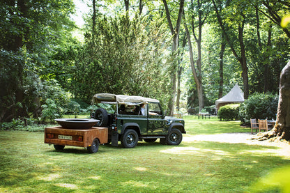 OFYR Trailer 01 Corten – mobiler Feuerplatten-Grill