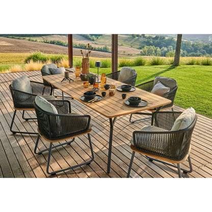 Denia Tisch 100 x 100 cm Teak