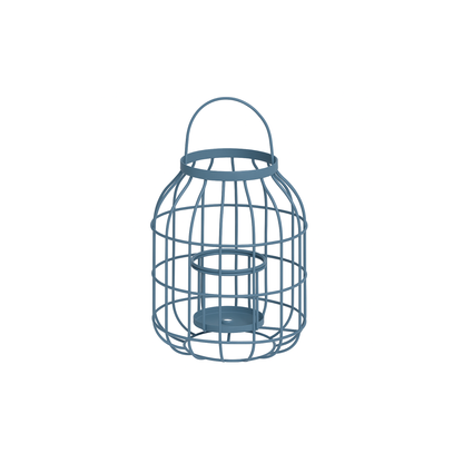 Laterne  Klein Höhe 77 cm, verschiedene Gestellfarben