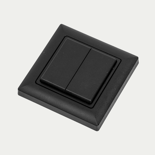 Bluetooth-Funkwandsender schwarz freigestellt