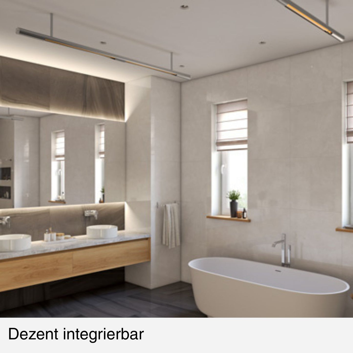 Heizstrahler HeatTube Carbon