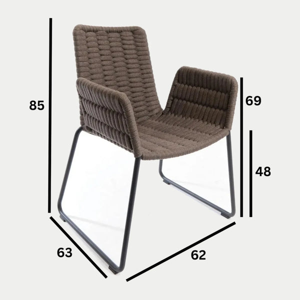 Maßzeichnung Wing Sessel
