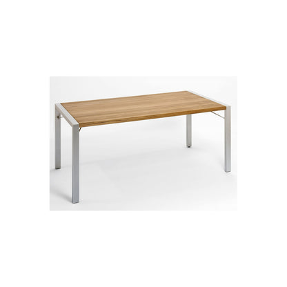 FLIP Tisch Teak klappbar - verschiedene Größen & Gestellfarben