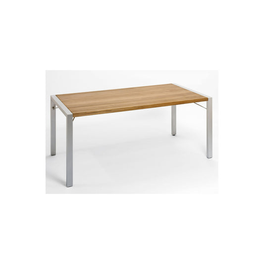 FLIP Tisch Teak klappbar - verschiedene Größen & Gestellfarben