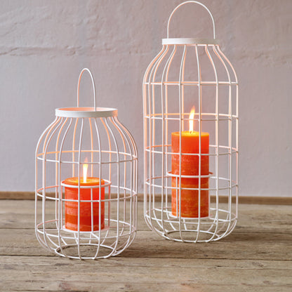 Laterne  Klein Höhe 77 cm, verschiedene Gestellfarben