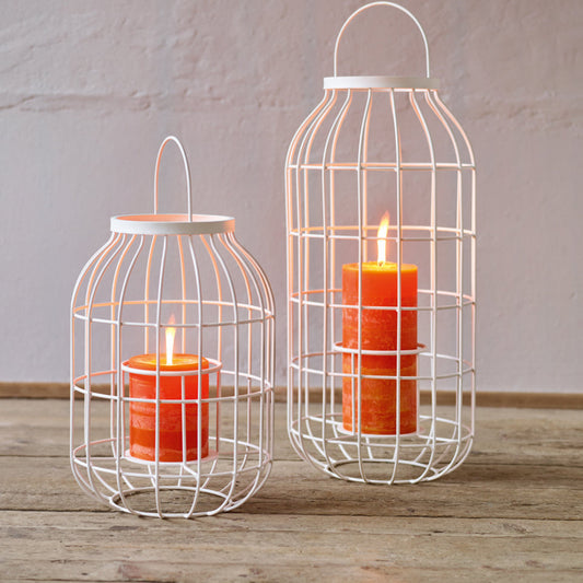 Laterne Groß Höhe 107 cm, verschiedene Gestellfarben