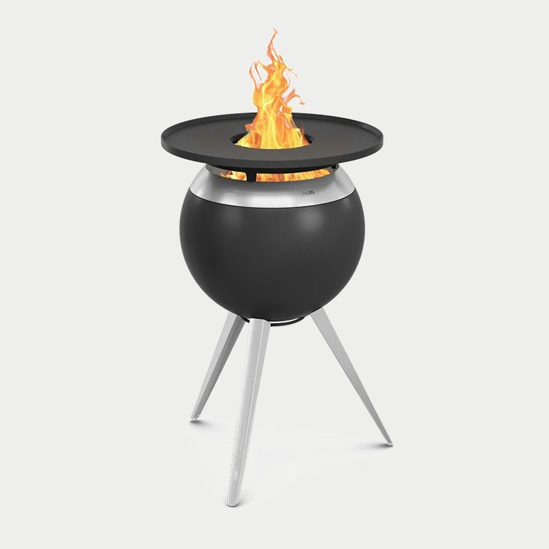 Höfats MOON 45 Plancha-Grillset – Silber