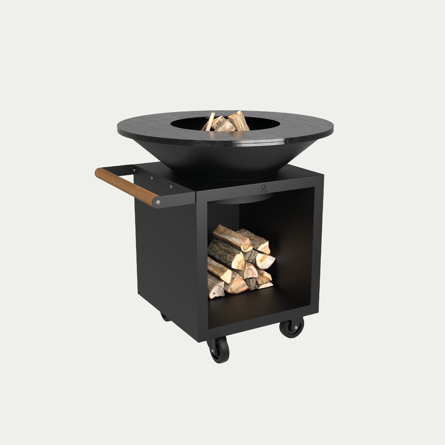 OFYR Classic+ Storage PRO 100 cm Black – freigestellt