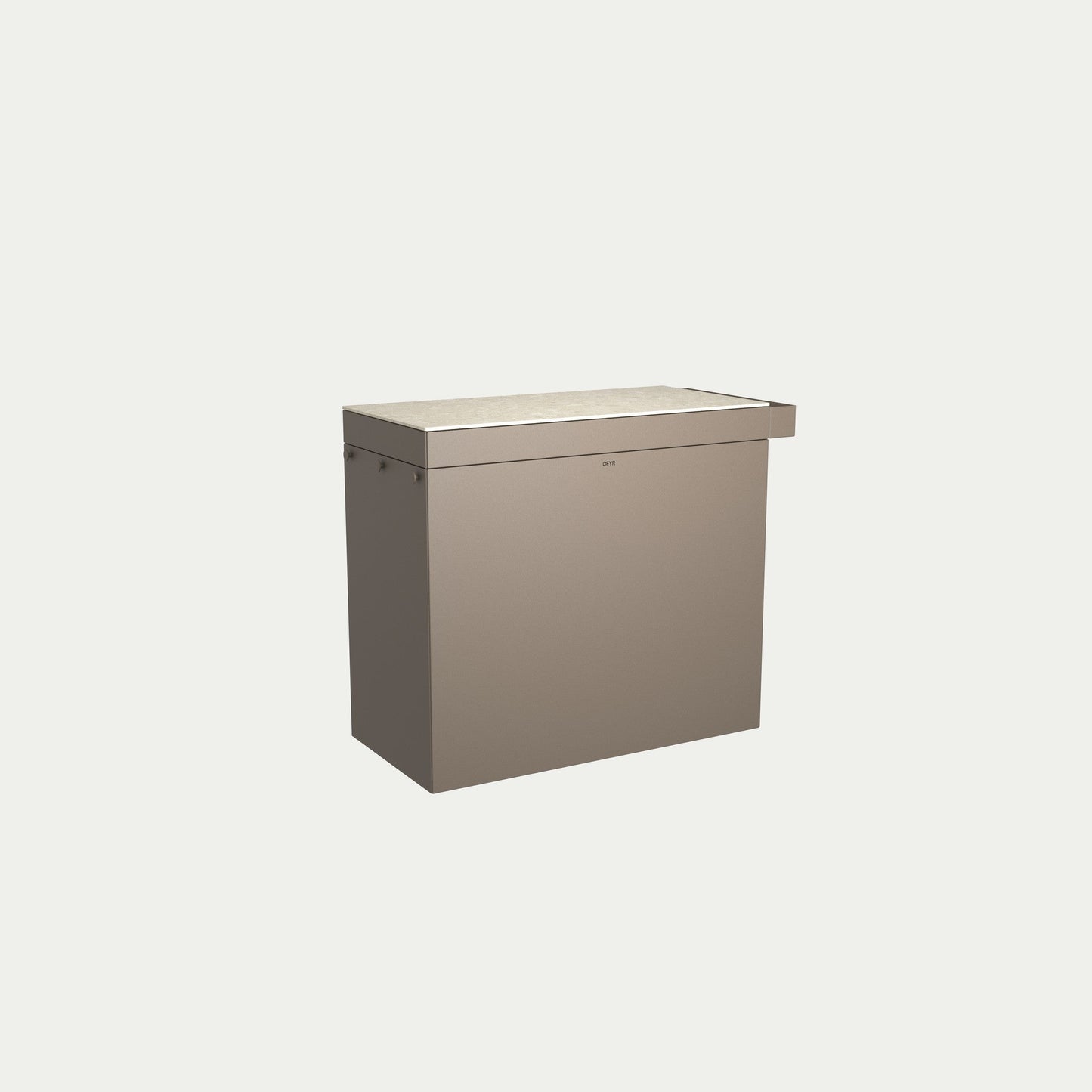 OFYR Signature Mise en Place 100 Taupe Terra – freigestellt