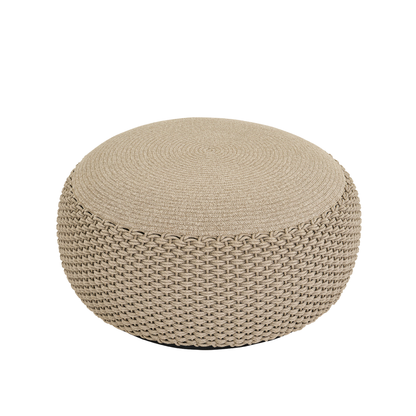 POUF Ø 85 cm Sand oder Taupe