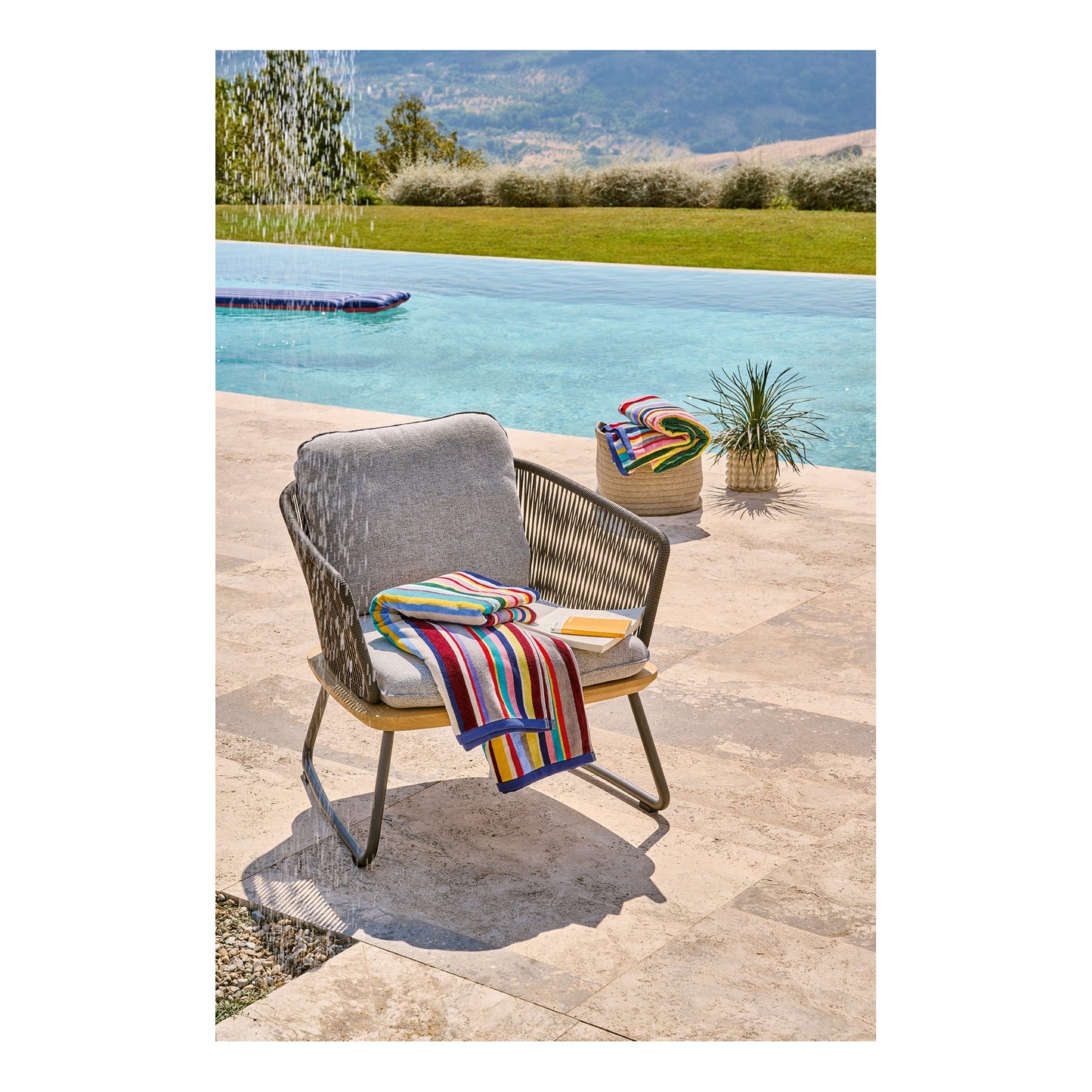 Badehandtuch Multicolor