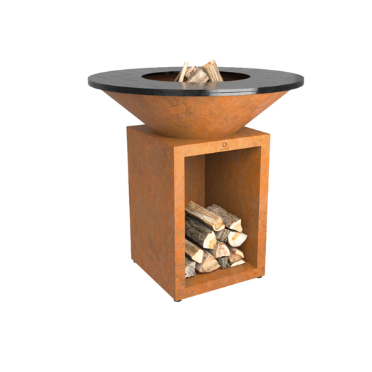 OFYR Classic Storage 100 – kraftvolles Design mit integriertem Stauraum in Corten oder Schwarz