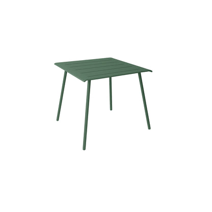 VAPIO Tisch 90 × 90 cm – wetterfest, pflegeleicht & modernes Aluminium-Design