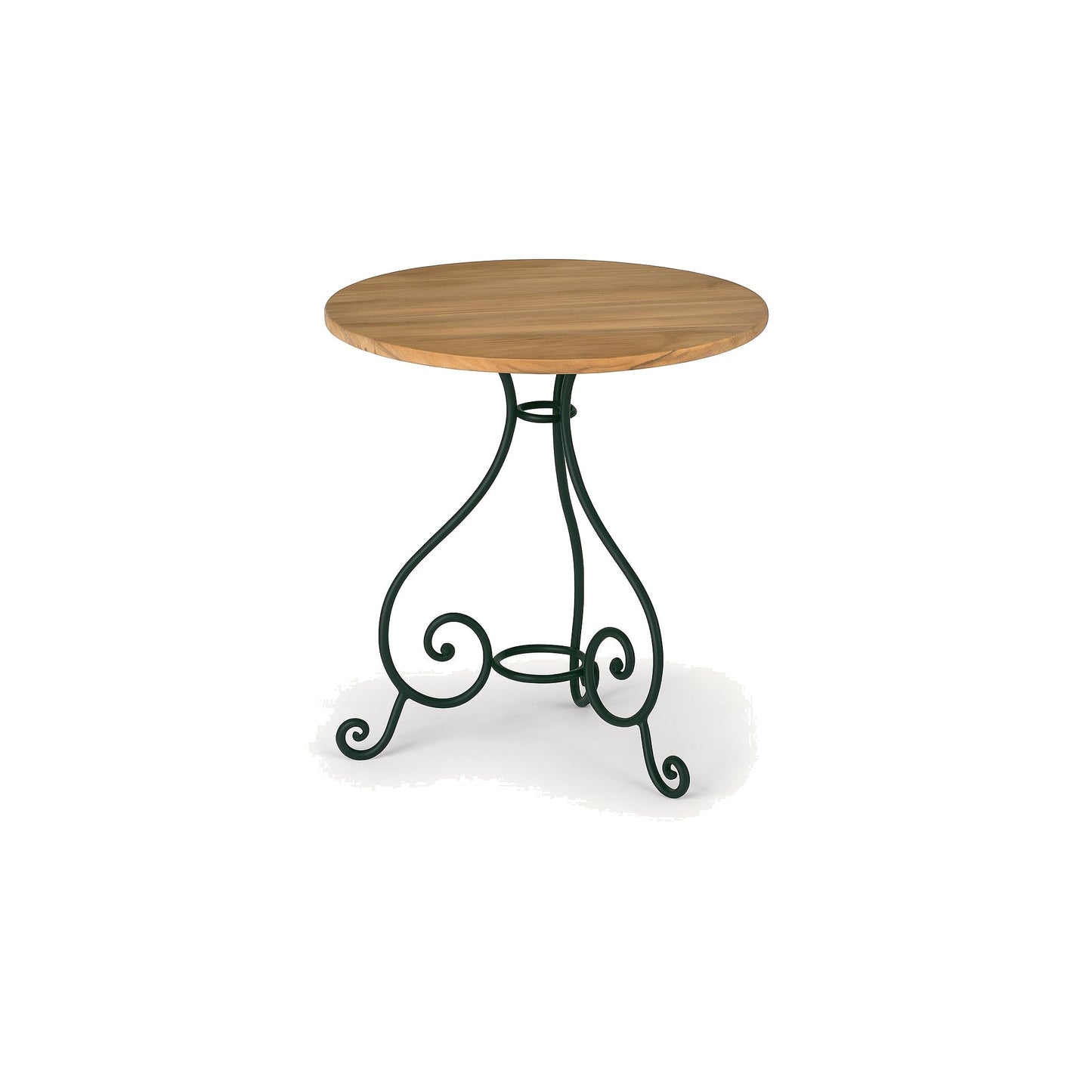 CLASSIC schmiedeeiserner Tisch – traditionelles Handwerk & edles Teakholz
