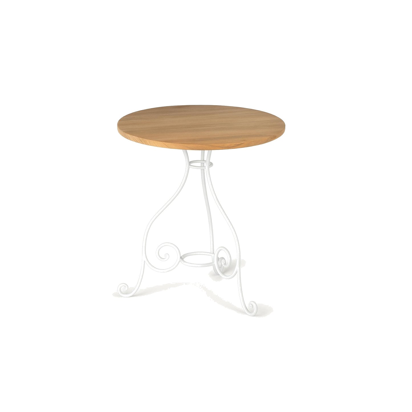 CLASSIC schmiedeeiserner Tisch – traditionelles Handwerk & edles Teakholz