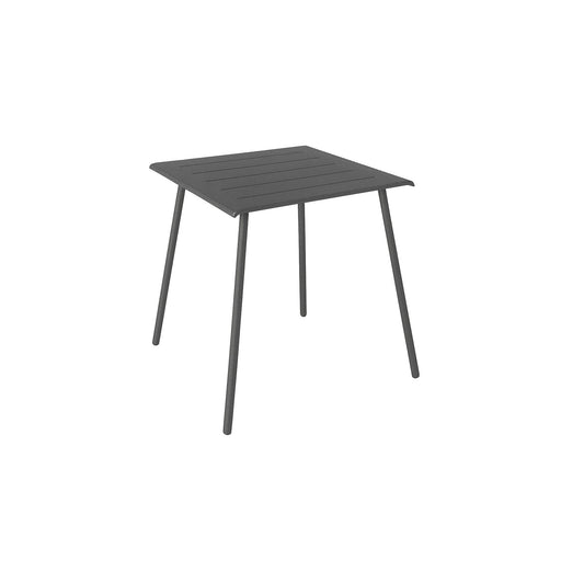 VAPIO Tisch 90 × 90 cm – wetterfest, pflegeleicht & modernes Aluminium-Design