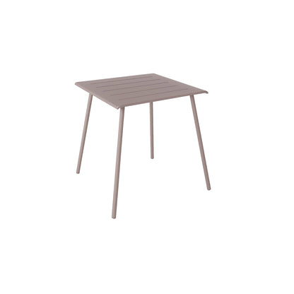 VAPIO Tisch 90 × 90 cm – wetterfest, pflegeleicht & modernes Aluminium-Design