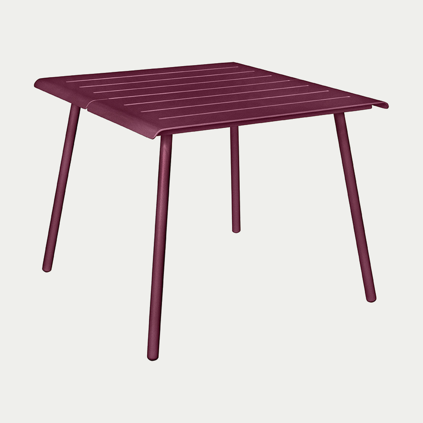Vapio Tisch – 90 × 90 cm Beere