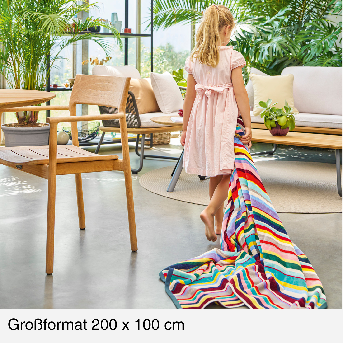 Badehandtuch Multicolor