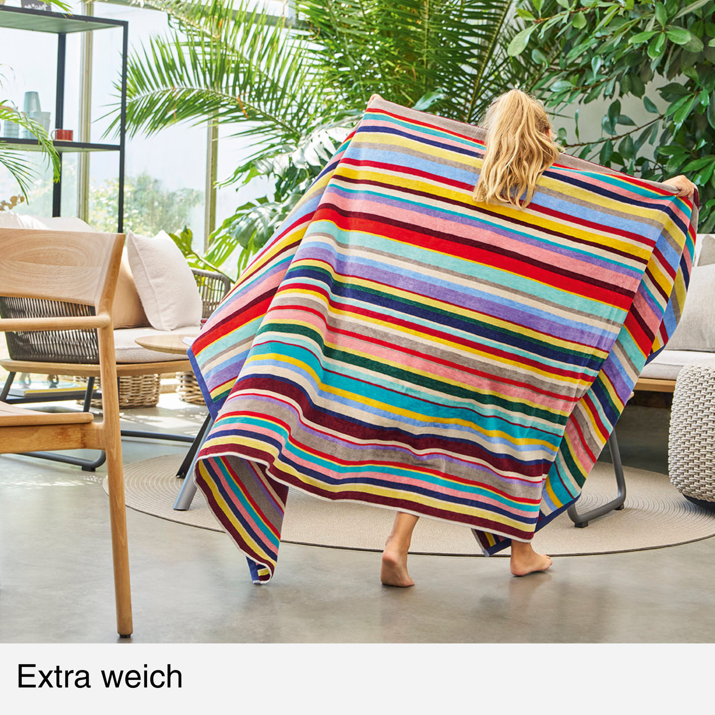 Badehandtuch Multicolor