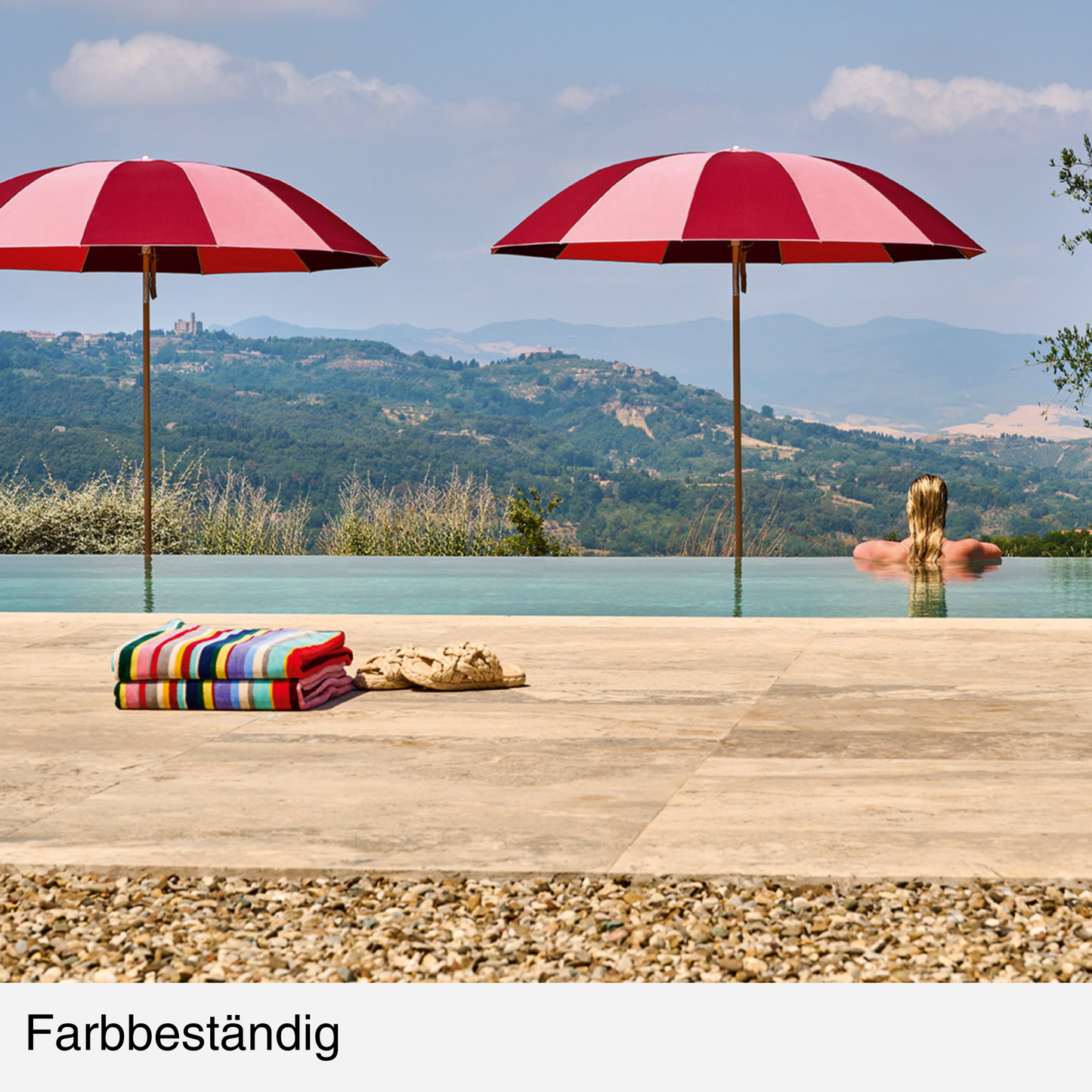 Badehandtuch Multicolor