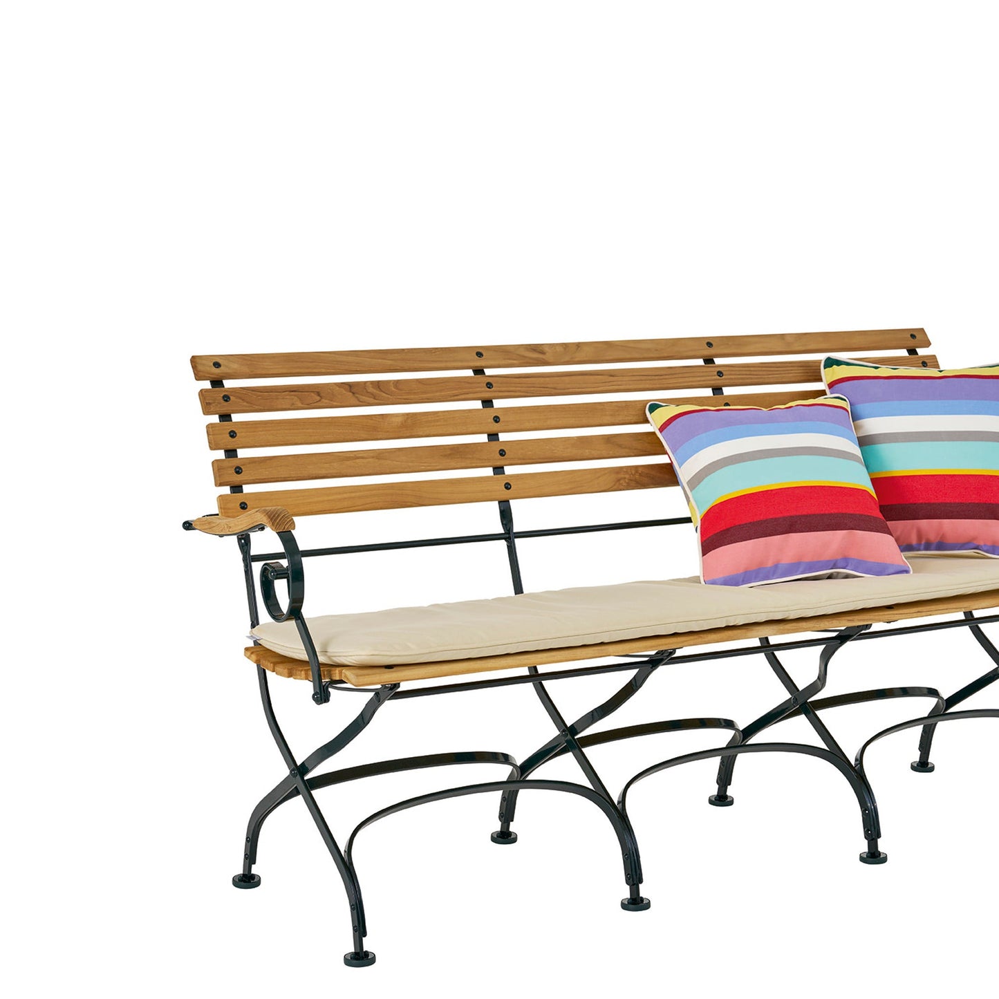 Weishäupl Kissen 40 × 40 cm auf Classic 3-Sitzer Bank